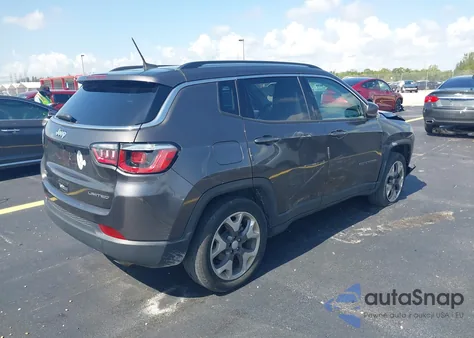 2019 Jeep Compass Limited 4X4 из США, поврежденный, VIN 3C4NJDCB0KT811407